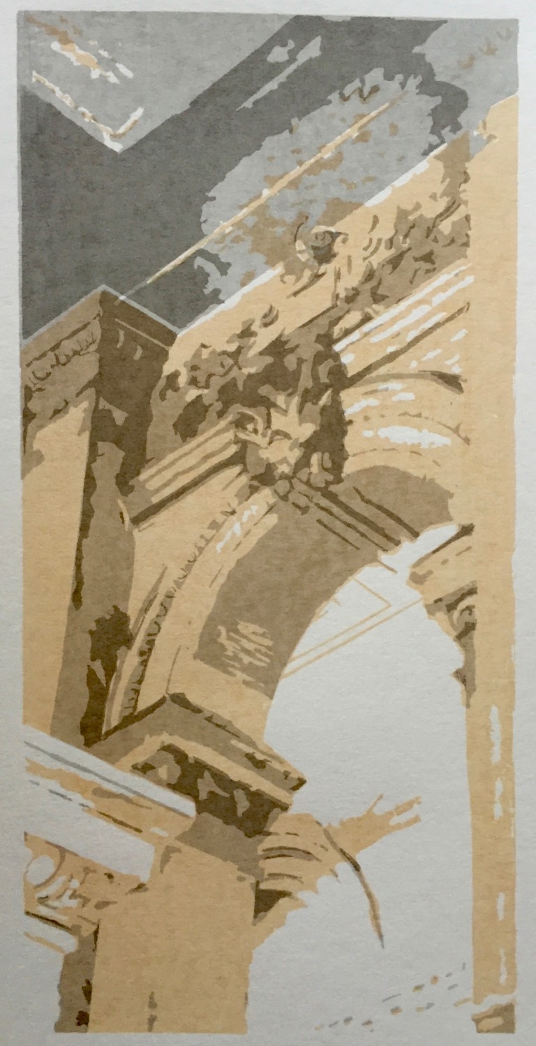 Philadelphia Arch - Silkscreen Silkscreen