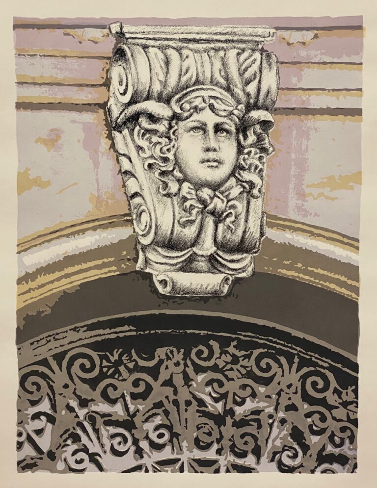 Stoic - Lithograph, Silkscreen