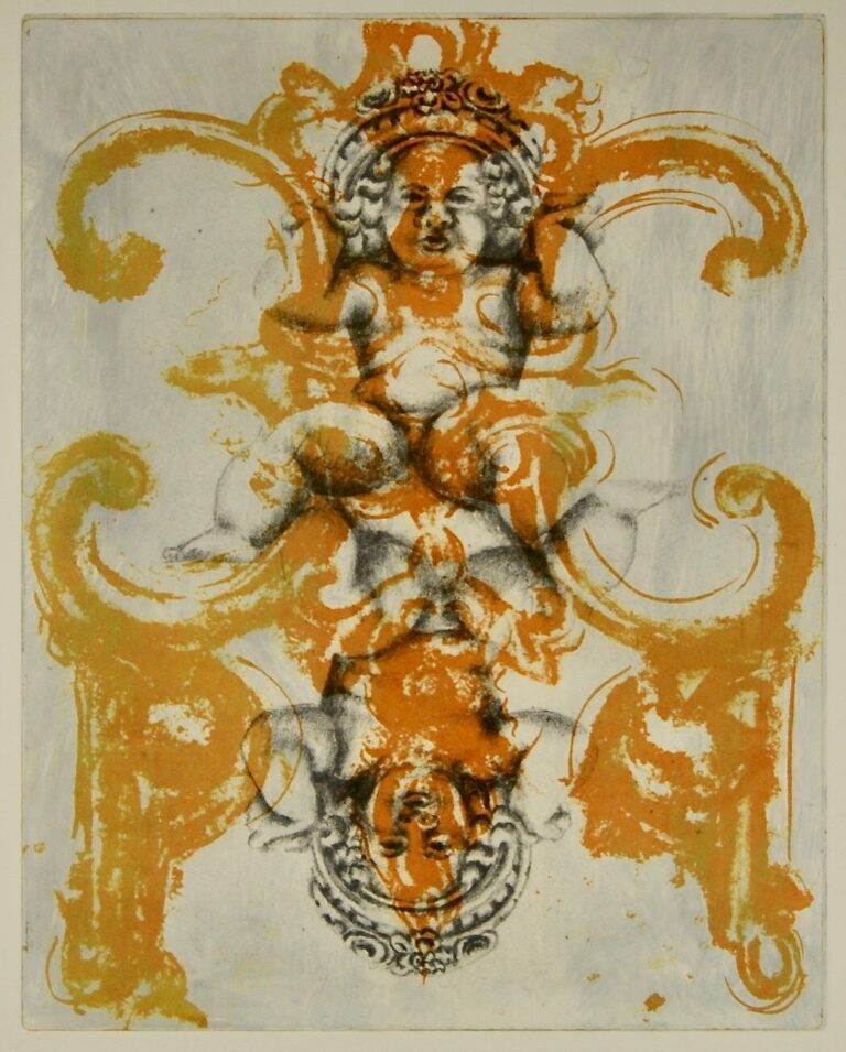 Redemption - Etching, Lithograph